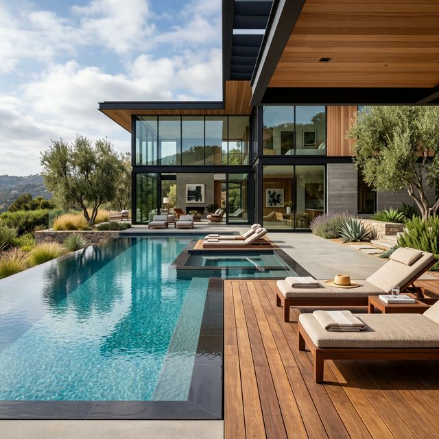 Modern Residential Pool